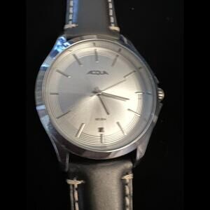 Vintage ACQUA Quartz Men's Watch New Band New Battery